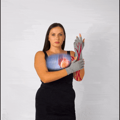 MOVERA gloves™ כפפות דחיסה לשחרור נוקשות והקלת כאבי מפרקים